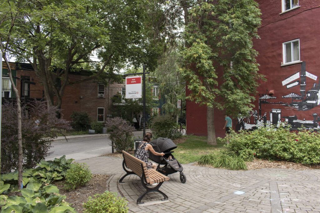 Parc Coupal, Quartier culturel des Faubourgs, Montréal